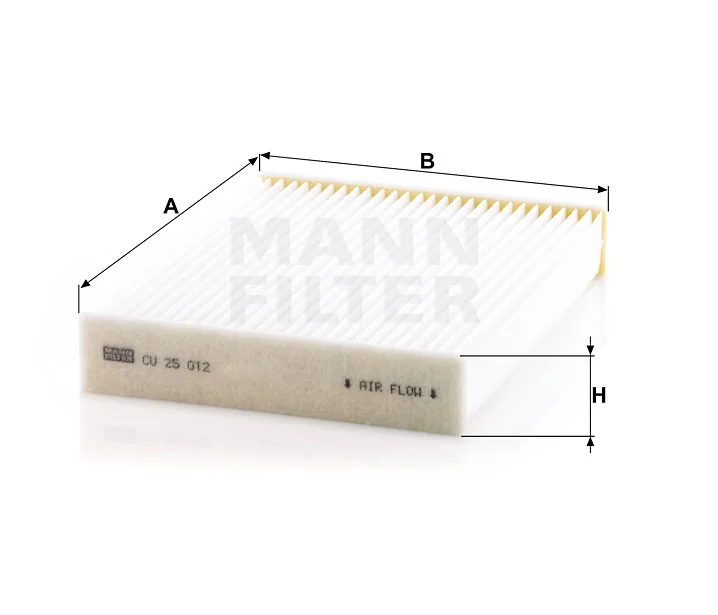 Mann-Filter - CU 25 012 - Cabin air filter element