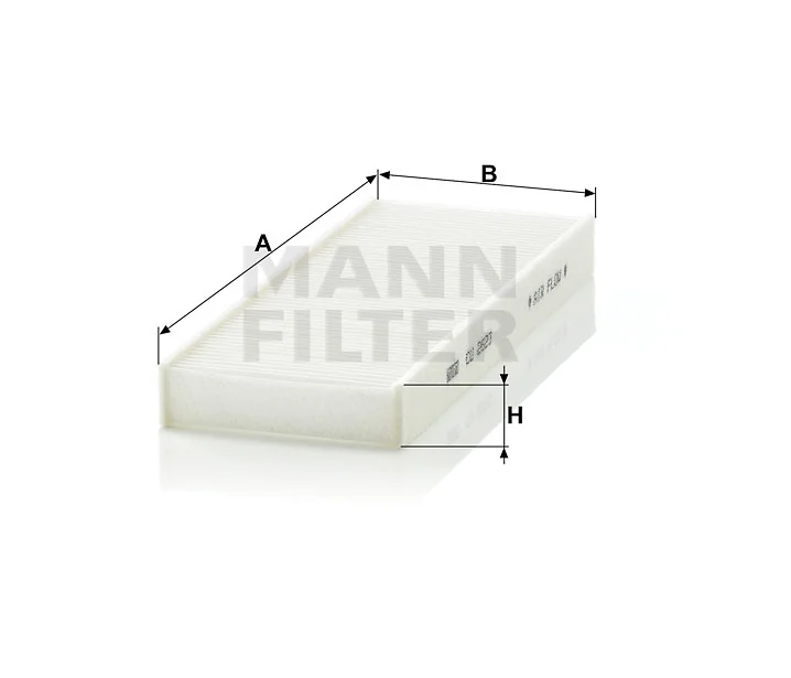 Mann-Filter - CU 2623 - Cabin air filter element