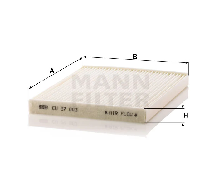 Mann-Filter - CU 27 003 - Cabin air filter element