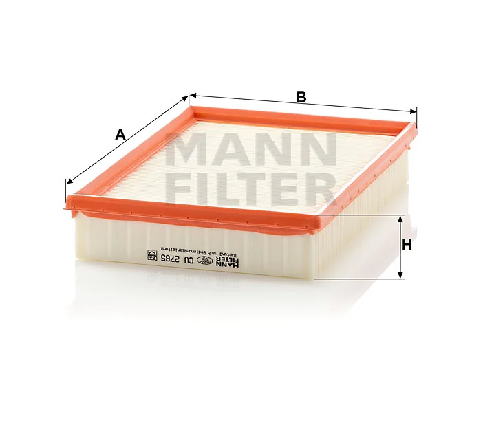 Mann-Filter - CU 2785 - Cabin air filter element