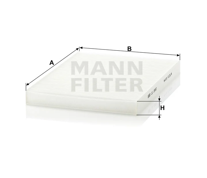Mann-Filter - CU 2882 - Cabin air filter element