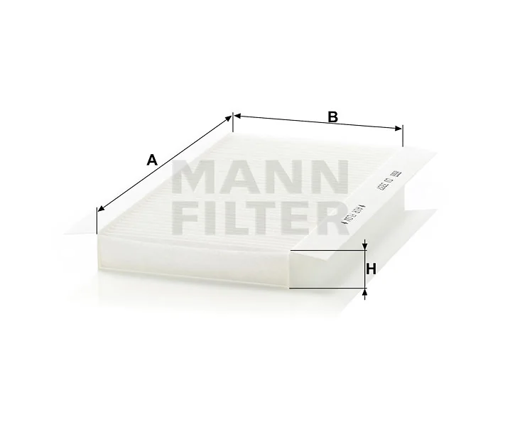 Mann-Filter - CU 3337 - Cabin air filter element