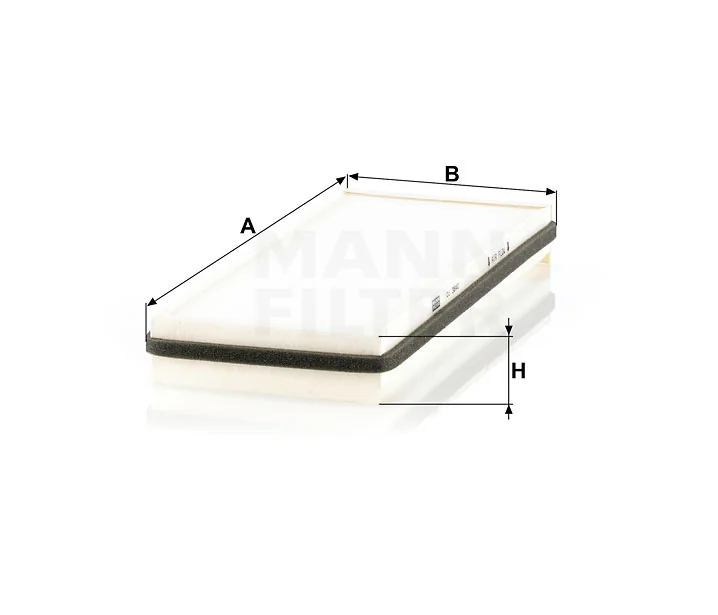 Mann-Filter - CU 3840 - Cabin air filter element