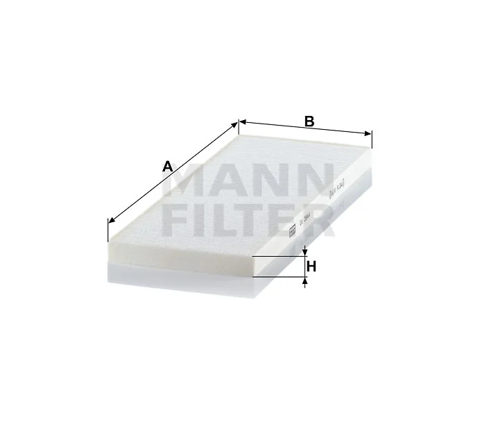 Mann-Filter - CU 3944 - Cabin air filter element