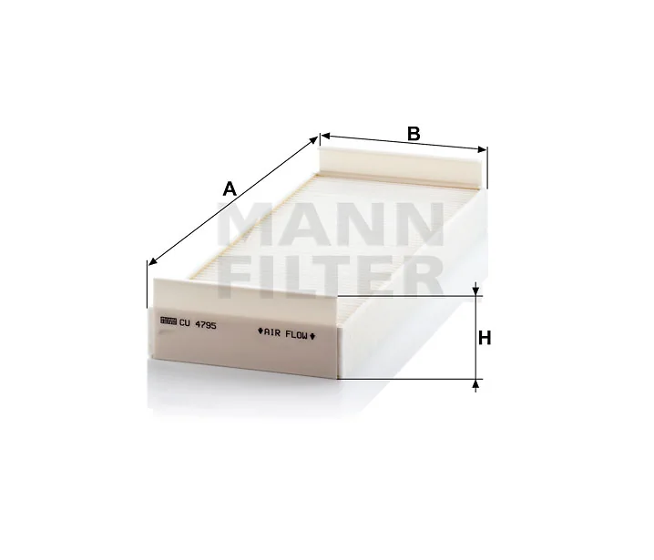 Mann-Filter - CU 4795 - Cabin air filter element