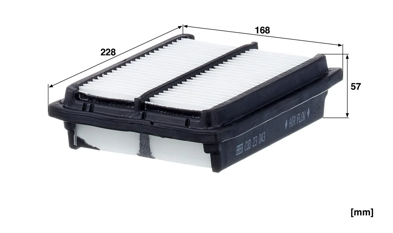 Mann-Filter - CUD 23 043 - Cabin air filter element