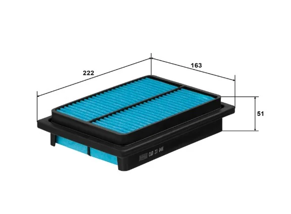 Mann-Filter - CUD 23 046 - Cabin air filter element