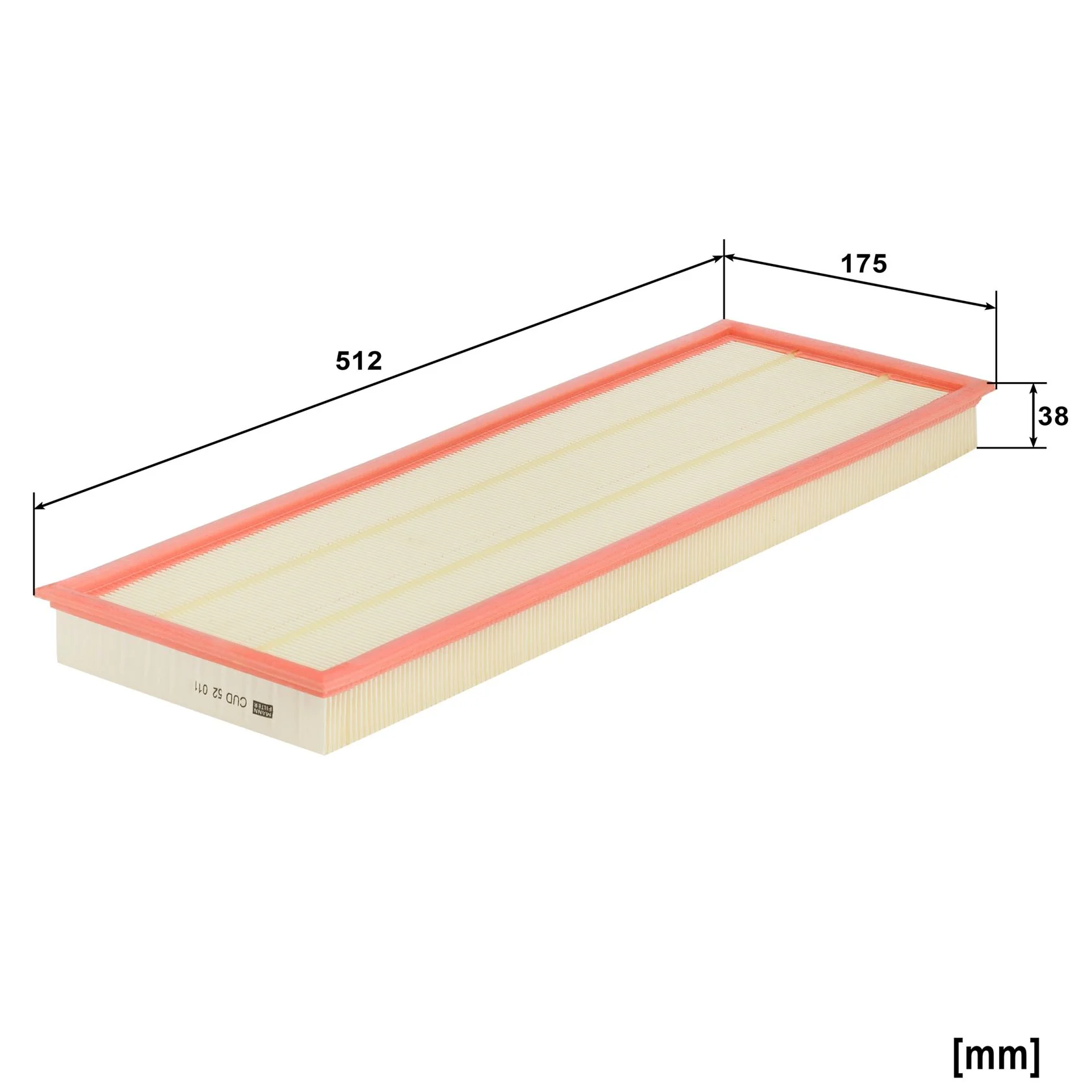 Mann-Filter - CUD 52 011 - Cabin air filter element