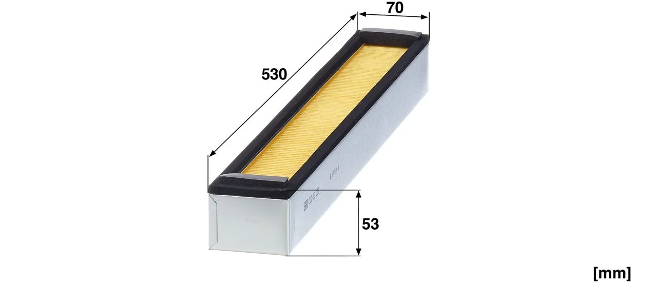 Mann-Filter - CUD 53 005 - Cabin air filter element