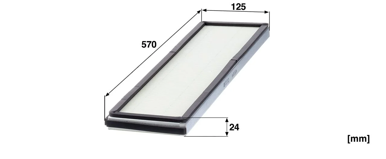 Mann-Filter - CUD 57 022 - Cabin air filter element