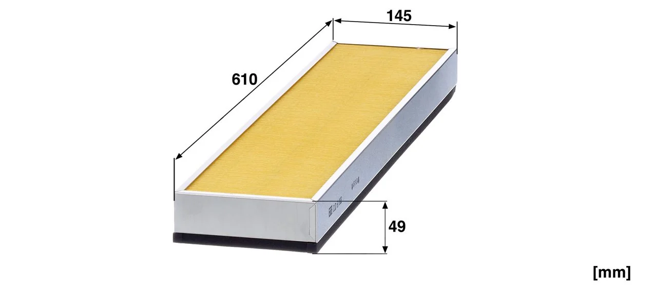 Mann-Filter - CUD 61 003 - Cabin air filter element