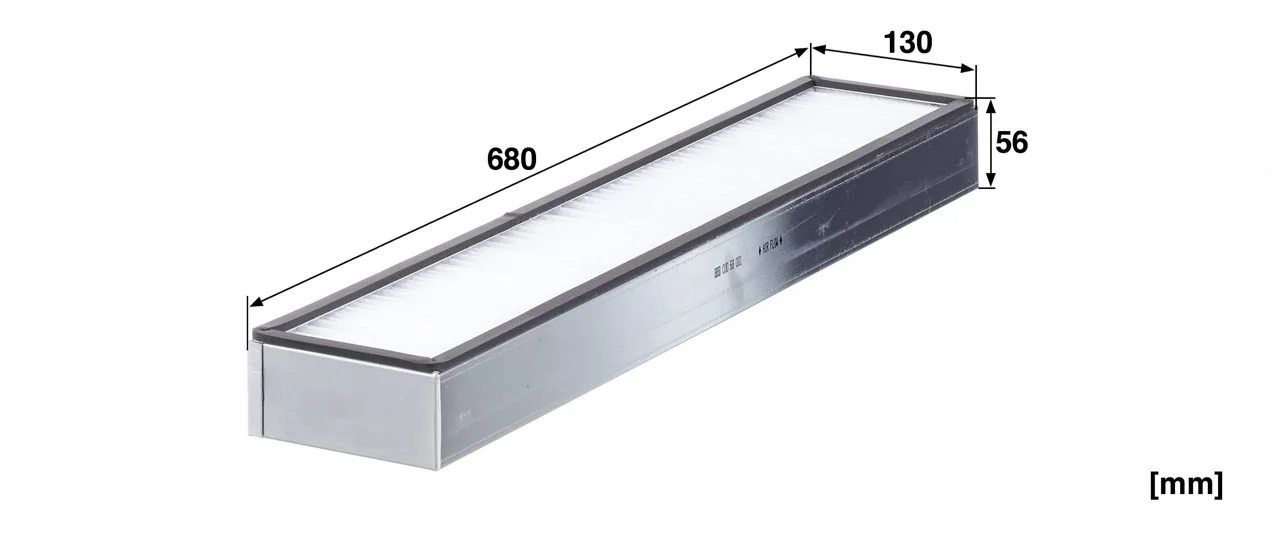 Mann-Filter - CUD 68 001 - Cabin air filter element