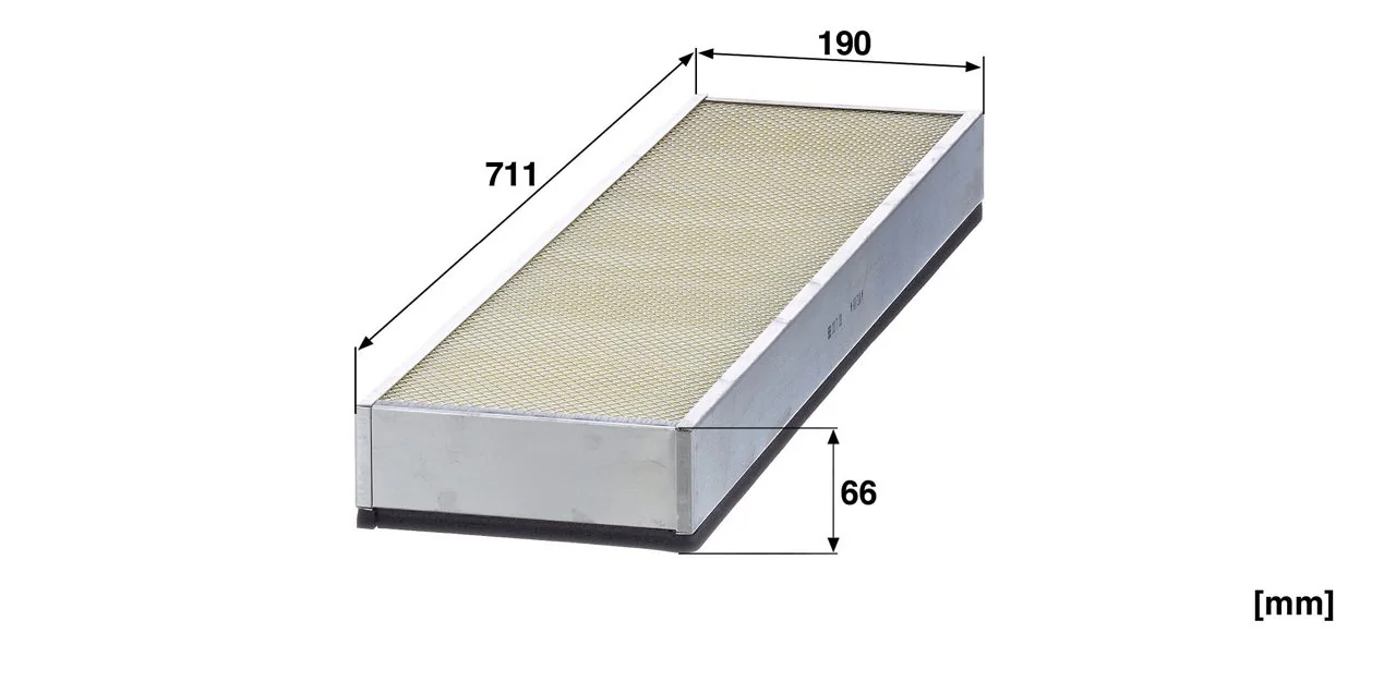 Mann-Filter - CUD 71 001 - Cabin air filter element