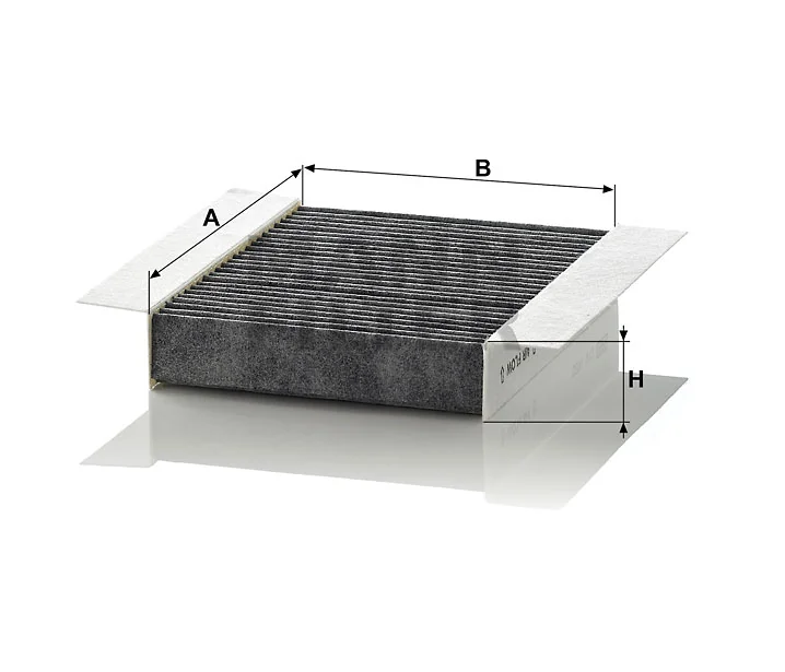 Mann-Filter - CUK 1820-2 - Cabin air filter (activated carbon)
