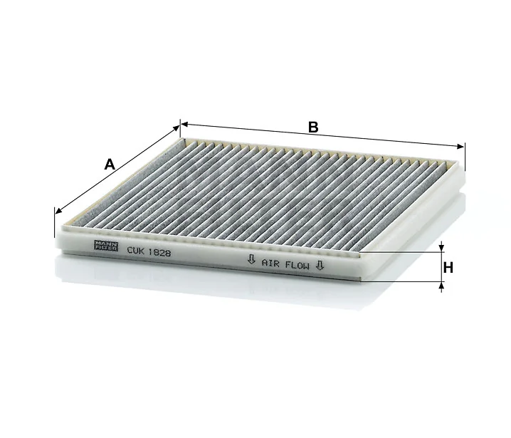 Mann-Filter - CUK 1828 - Cabin air filter (activated carbon)