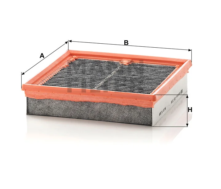 Mann-Filter - CUK 2184 - Cabin air filter (activated carbon)
