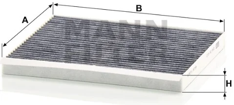 Mann-Filter - CUK 24 013 - Cabin air filter (activated carbon)