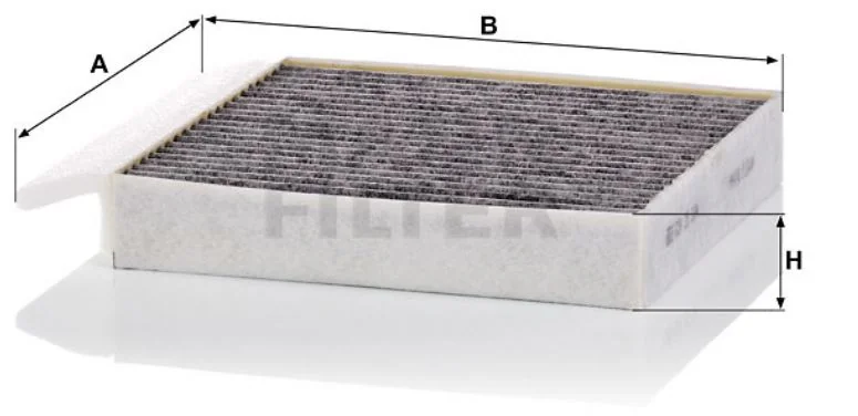 Mann-Filter - CUK 25 034-2 - Cabin air filter (activated carbon)