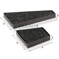 Mann-Filter - CUK 35 000-2 - Cabin air filter (activated carbon)