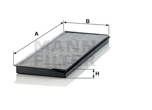 Mann-Filter - CUK 37 001 - Cabin air filter (activated carbon)