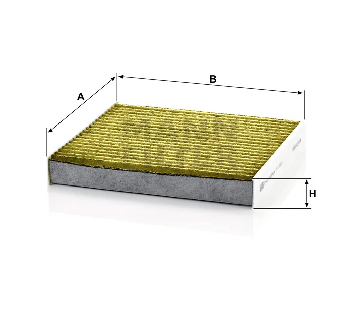 Mann-Filter - FP 1919 - Cabin air filter element (freciousplus)