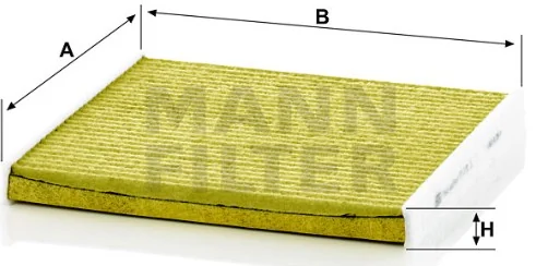 Mann-Filter - FP 2131 - Cabin air filter element (freciousplus)