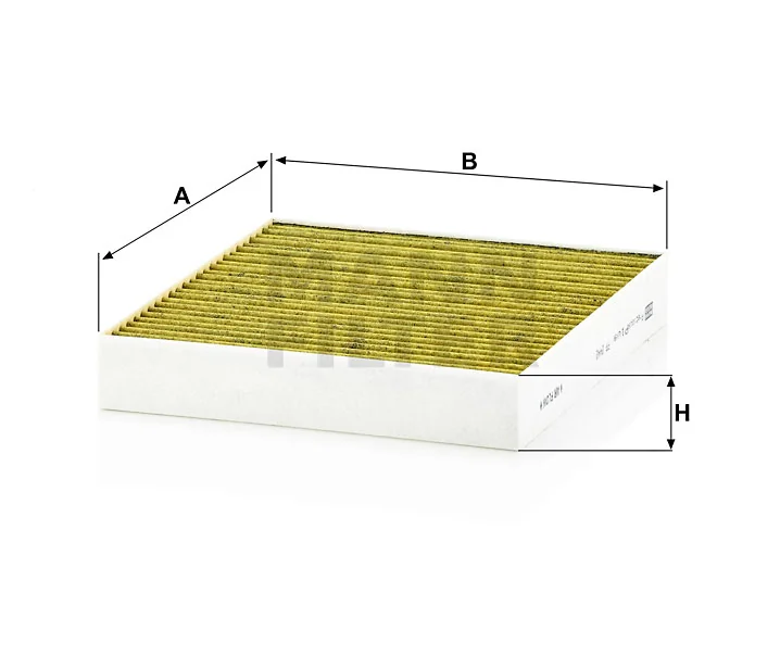 Mann-Filter - FP 2442 - Cabin air filter element (freciousplus)