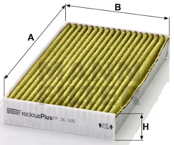 Mann-Filter - FP 26 005 - Cabin air filter element (freciousplus)