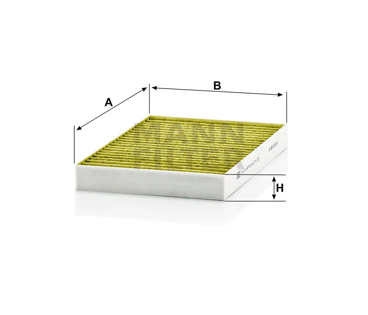 Mann-Filter - FP 2722-2 - Cabin air filter element (freciousplus)
