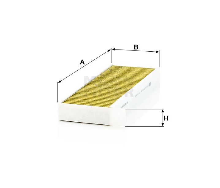 Mann-Filter - FP 29 003-2 - Cabin air filter element (freciousplus)