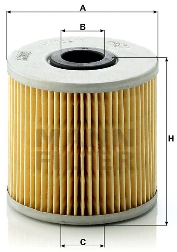 Mann-Filter - H 1032/1 x - Liquid filter