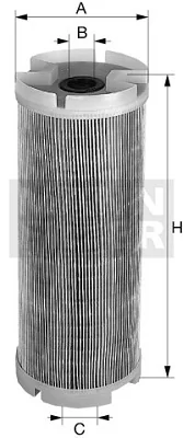 Mann-Filter - H 15 190/25 - Liquid filter