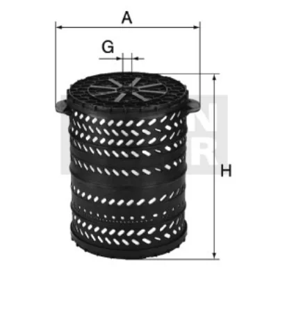 Mann-Filter - H 34 1390 KIT - Liquid filter