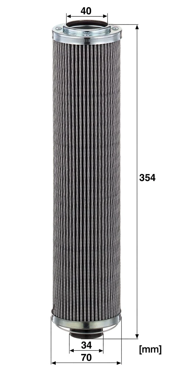Mann-Filter - HD 7022 x - Hydraulic filter element