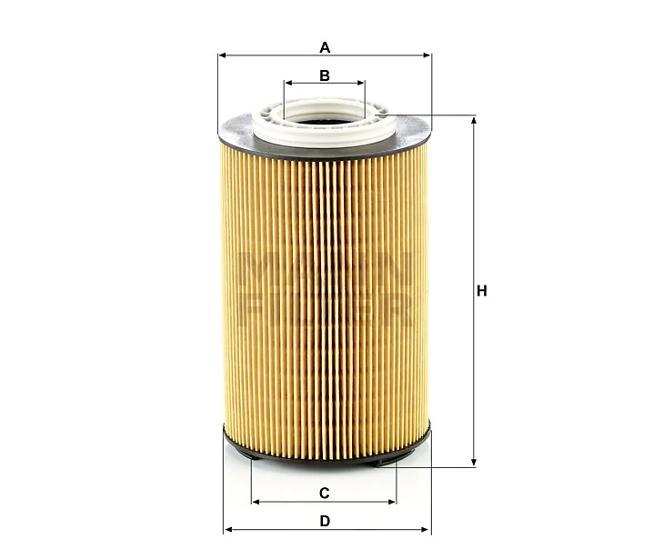 Mann-Filter - HU 1291/1 z - Liquid filter
