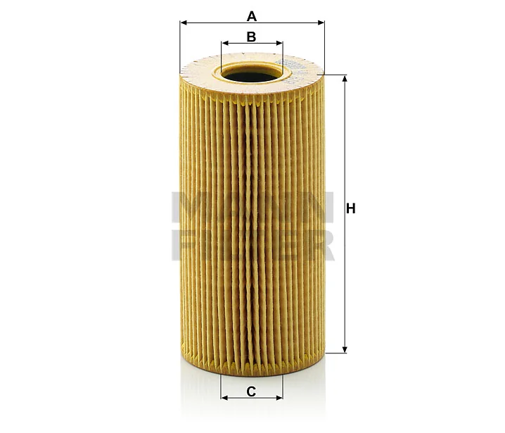 Mann-Filter - HU 618 x - Oil filter element (metal-free)