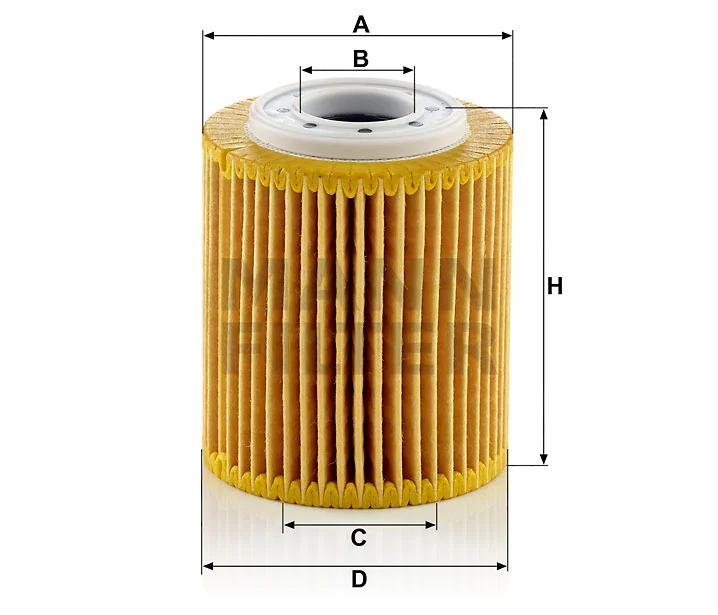 Mann-Filter - HU 7032 z - Oil filter element