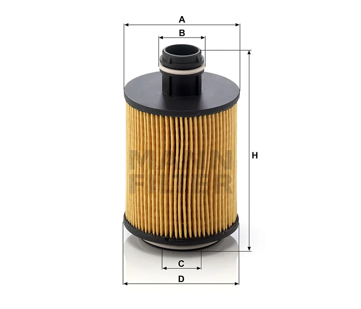 Mann-Filter - HU 712/11 x - Liquid filter