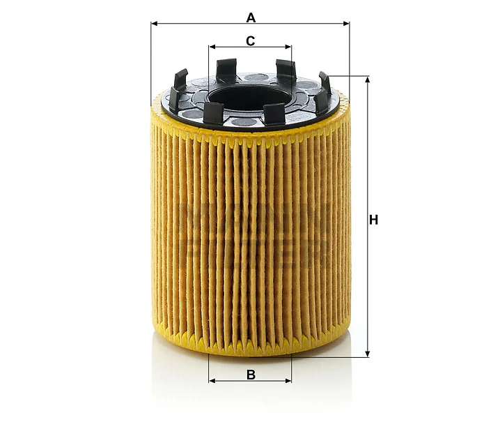 Mann-Filter - HU 713/1 x - Oil filter element (metal-free)