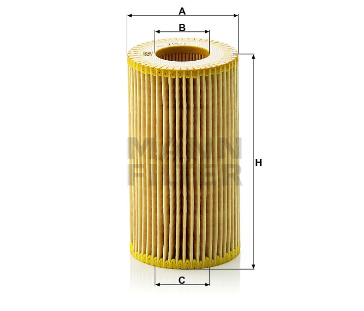 Mann-Filter - HU 718/1 n - Liquid filter