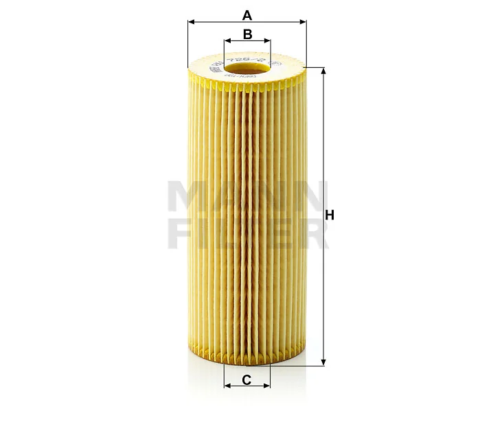 Mann-Filter - HU 726/2 x - Liquid filter