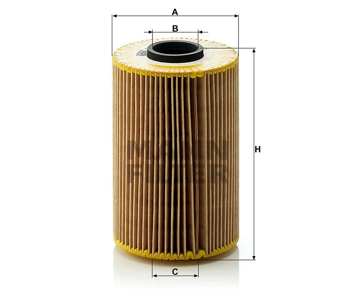 Mann-Filter - HU 930/3 x - Oil filter element (metal-free)