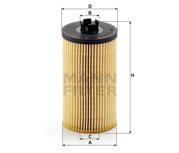 Mann-Filter - HU 931/5 x - Liquid filter