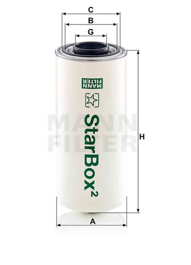 Mann-Filter - LB 13 145/30 - Air/oil separator spin-on
