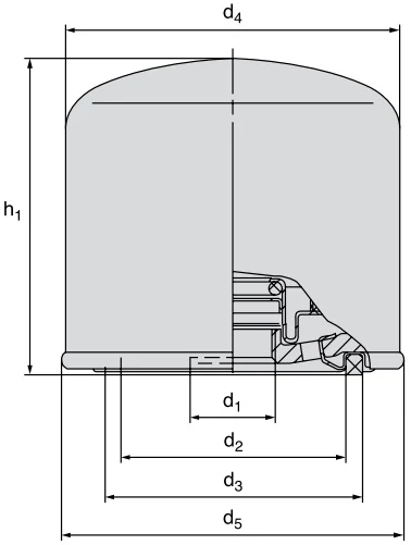 Mann-Filter - LB 962/6 - Air/oil separator spin-on