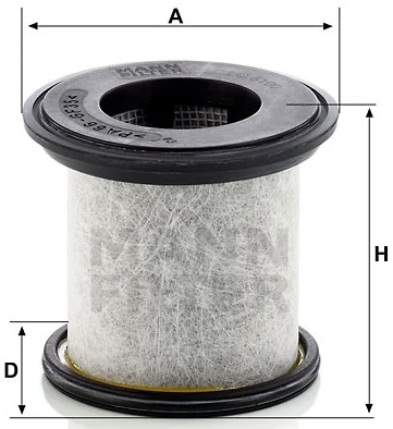 Mann-Filter - LC 8100 - Oil separator element