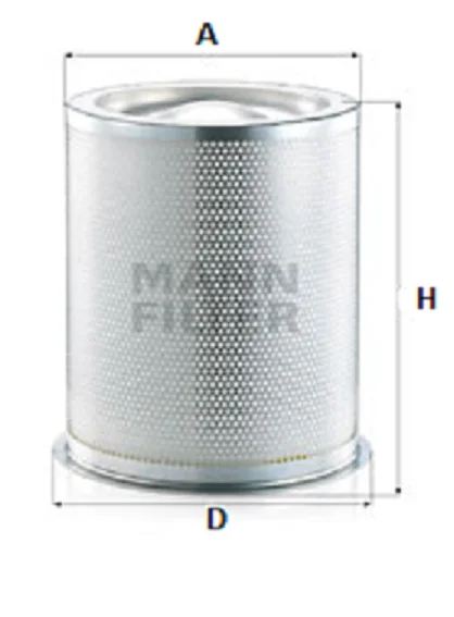 Mann-Filter - LE 12 001 x - Air/oil separator element (incl. gasket)