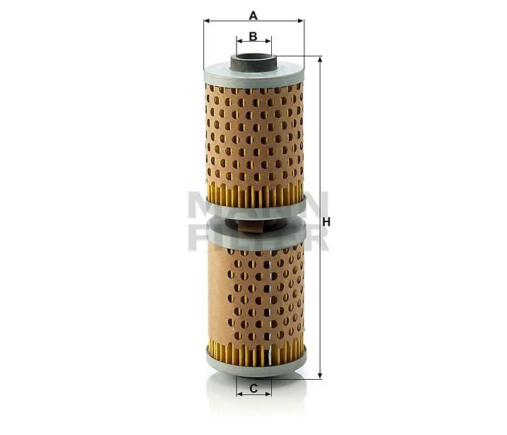 Mann-Filter - MH 57 x - Oil filter element