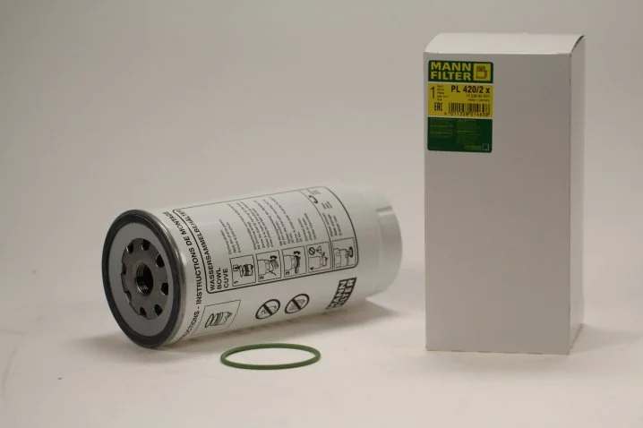 Mann-Filter - PL 420/2 x - Fuel filter spin-on (prefilter)