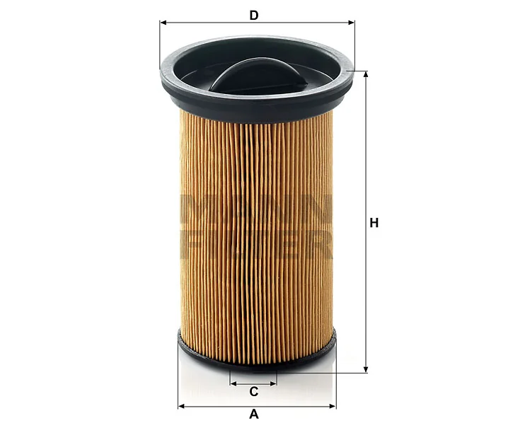 Mann-Filter - PU 742 - Fuel filter